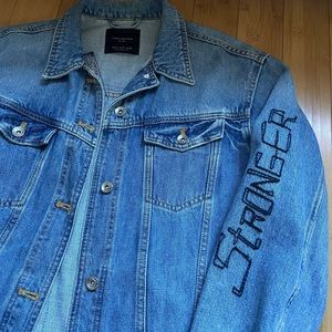 ZARA Patchwork denim Jacket